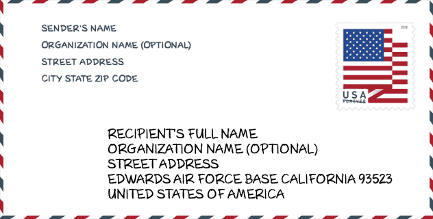 ZIP Code: city-Edwards Air Force Base