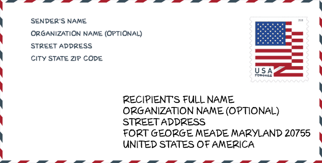 ZIP Code: city-Fort George Meade