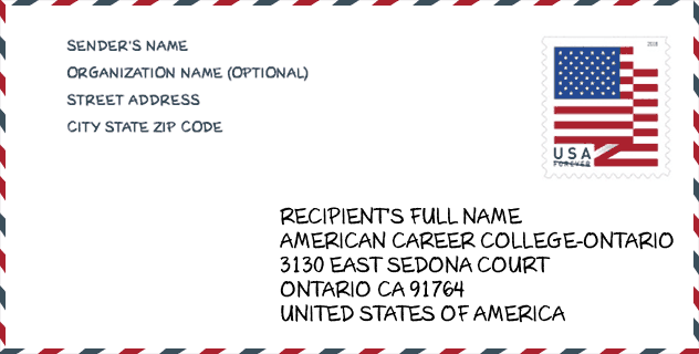 ZIP Code: American Career College-Ontario