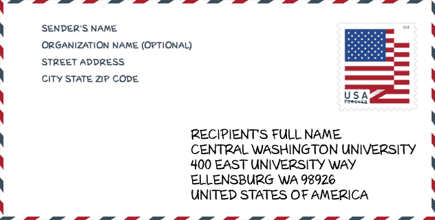ZIP Code: Central Washington University