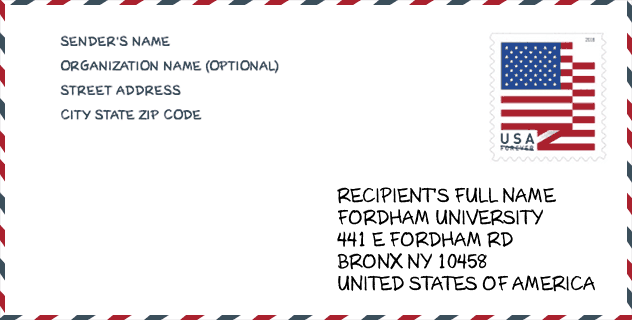 ZIP Code: Fordham University