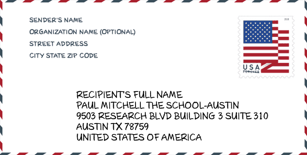 ZIP Code: Paul Mitchell the School-Austin
