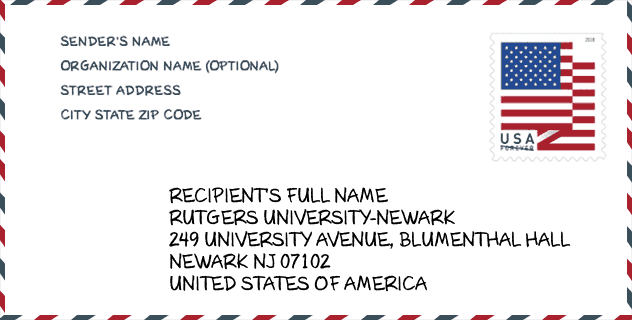 ZIP Code: Rutgers University-Newark