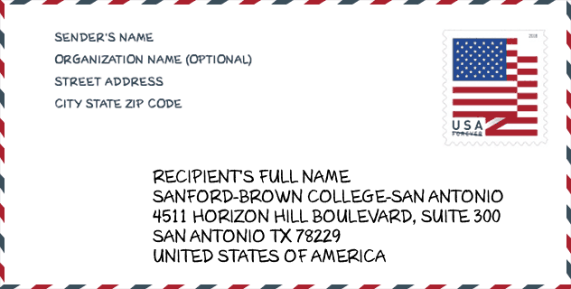 ZIP Code: Sanford-Brown College-San Antonio