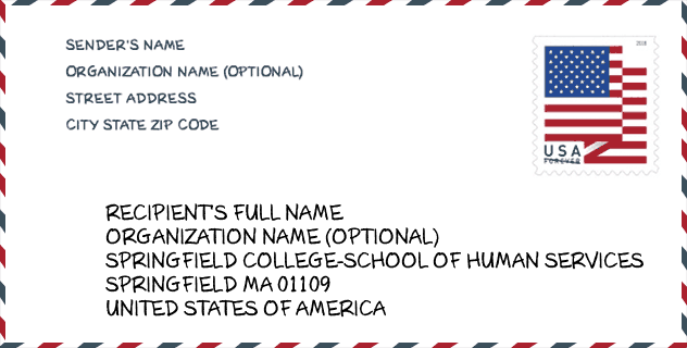 ZIP Code: Springfield College-School of Human Services