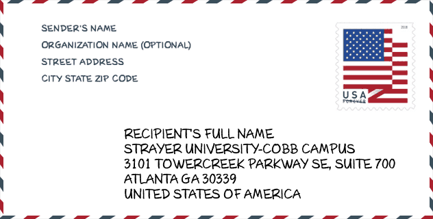 ZIP Code: Strayer University-Cobb Campus