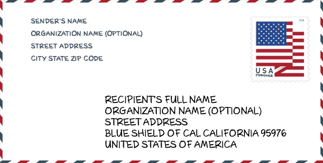 ZIP Code: city-Blue Shield Of Cal