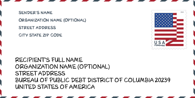 ZIP Code: city-Bureau of Public Debt