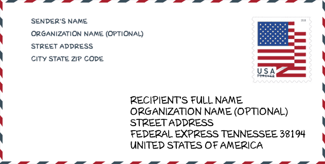 ZIP Code: city-Federal Express
