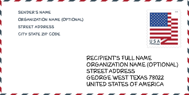 ZIP Code: city-George West
