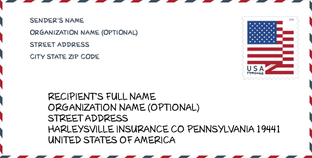ZIP Code: city-Harleysville Insurance Co