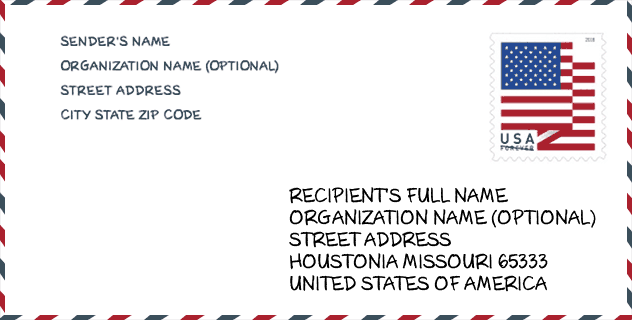 ZIP Code: city-Houstonia