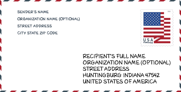 ZIP Code: city-Huntingburg