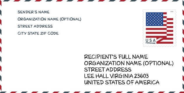 ZIP Code: city-Lee Hall