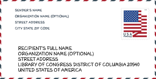 ZIP Code: city-Library Of Congress