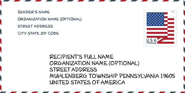 ZIP Code: city-Muhlenberg Township