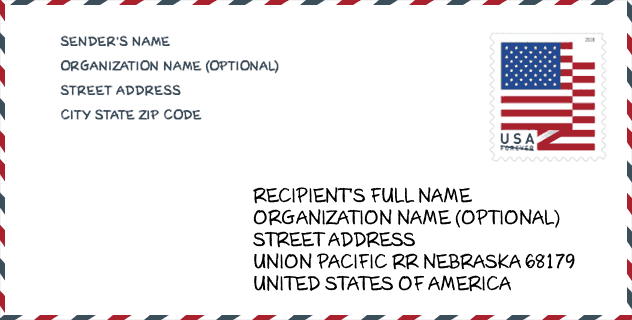 ZIP Code: city-Union Pacific Rr