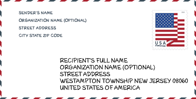 ZIP Code: city-Westampton Township