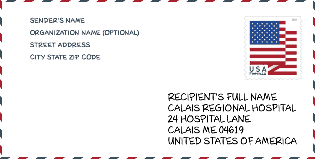 ZIP Code: hospital-CALAIS REGIONAL HOSPITAL