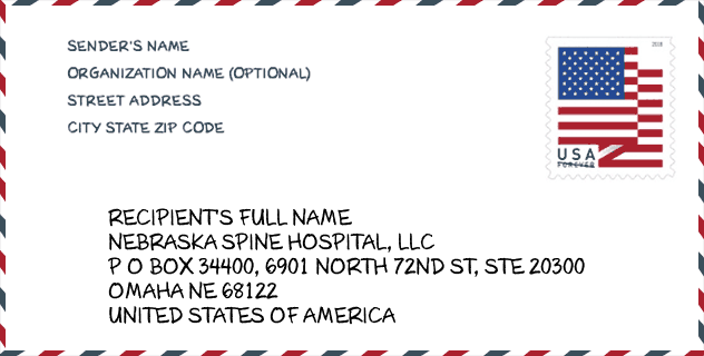 ZIP Code: hospital-NEBRASKA SPINE HOSPITAL, LLC