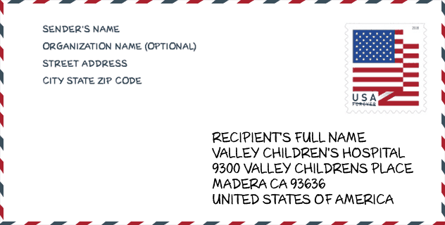 ZIP Code: hospital-VALLEY CHILDREN'S HOSPITAL