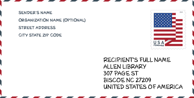 ZIP Code: library-ALLEN LIBRARY