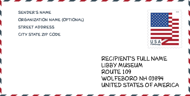 ZIP Code: museum-LIBBY MUSEUM