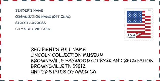 ZIP Code: museum-LINCOLN COLLECTION MUSEUM