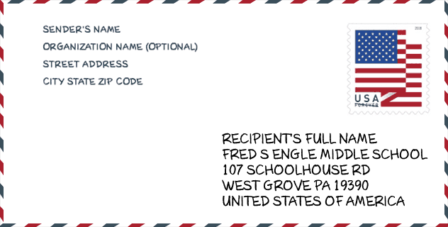 ZIP Code: school-Fred S Engle Middle School