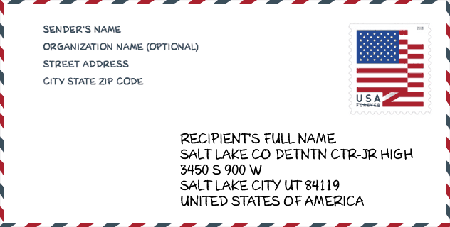 ZIP Code: school-Salt Lake Co Detntn Ctr-jr High