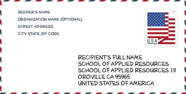 ZIP Code: school-School Of Applied Resources