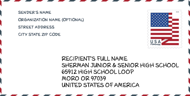 ZIP Code: school-Sherman Junior & senior High School